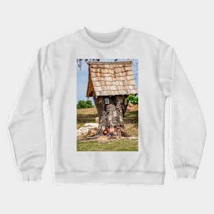 Elf Tree House Crewneck Sweatshirt